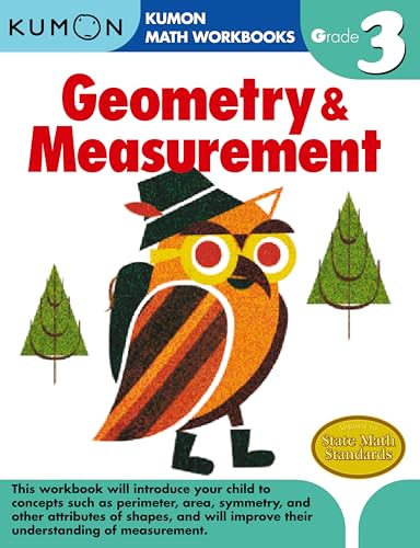 Geometry & Measurement Kumon Math Workbook (Grade 3)