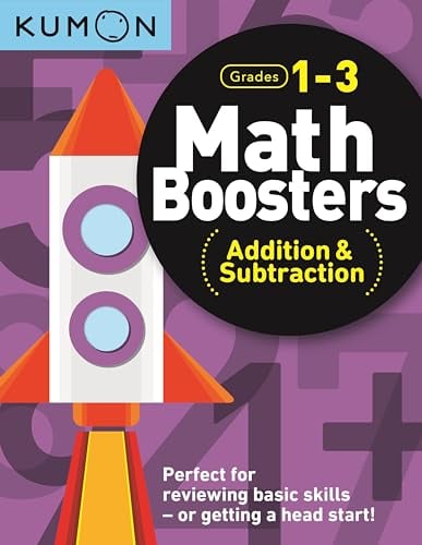 Math Boosters: Addition & Subtraction (Grades 1-3, Kumon)