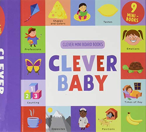 Clever Baby: 9 Mini-Book Box Set (Clever Mini Board Books)