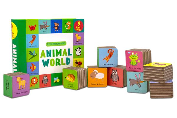 Animal World 9 Mini-Books