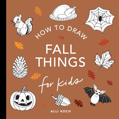 Fall Things: How to Draw Books for Kids