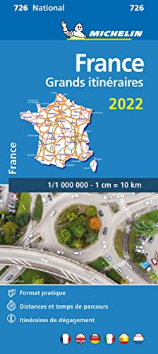 France Grands Itineraires 2022 Itineraires De Degagement (726 National)
