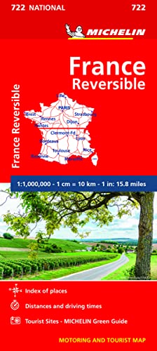 France, Reversible Motoring and Tourist Map (722 National)