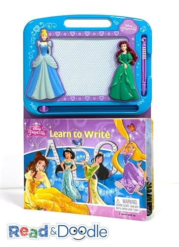 Learn to Write Storybook and Magnetic Drawing Kit (Disney Princess)