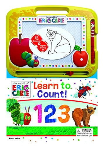 The World of Eric Carle Learn to Count Storybook and Magnetic Drawing Kit