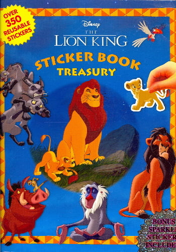 Sticker Book Treasury (The Lion King)