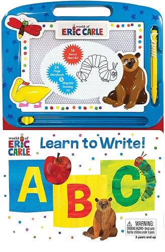 World of Eric Carle Learn to Write! (Storybook and Magnetic Drawing Kit)