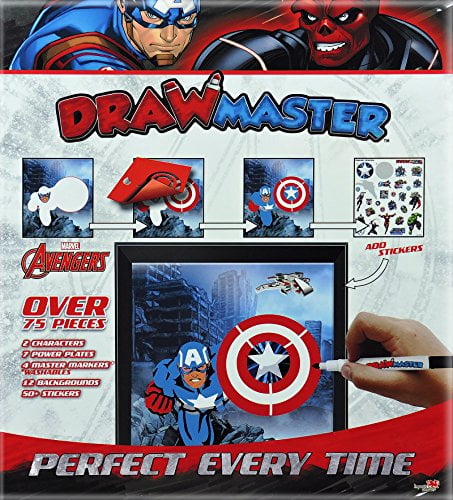Drawmaster Marvel Avengers: Captain America and Red Skull (Starter Set)