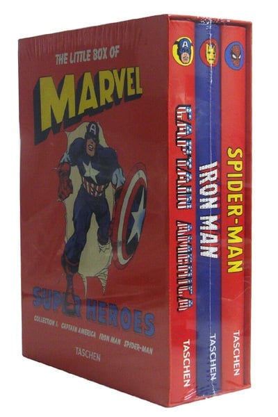 The Little Box of Marvel Super Heroes Collection 1 (Captain America/Iron Man/Spider-Man)