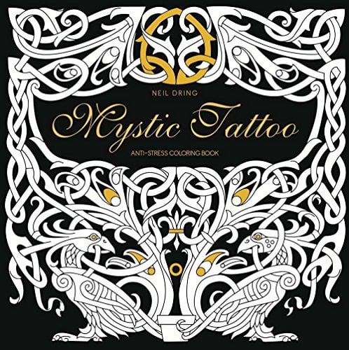 Mystic Tattoo: Anti-Stress Coloring Book