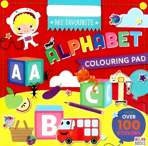 My Favourite Alphabet Colouring Pad