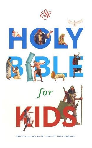 ESV, Holy Bible for Kids (TruTone, Dark Blue, Lion of Judah Design)