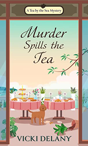Murder Spills the Tea (Tea by the Sea Mysteries, Bk. 3 - Large Print)