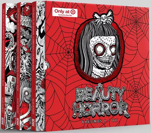 The Beauty Horror Coloring Books Box Set (Volumes 1-3) (Target Edition)