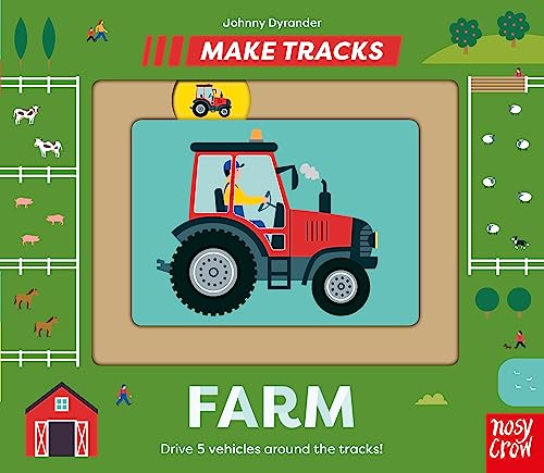Farm: Drive 5 Vehicles Around the Tracks! (Make Tracks)