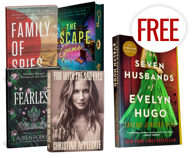 BUY 4 BOOKS, GET THE 5[sup]th[/sup] FREE[sup]*[/sup]